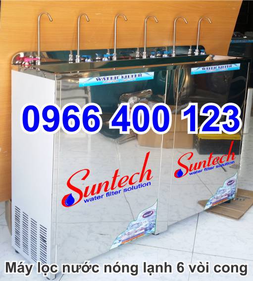 Máy lọc nước nóng lạnh Suntech 6 vòi TL-06HCO