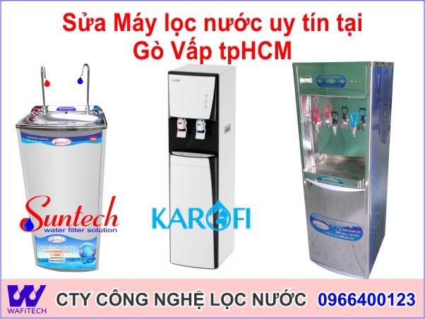 Sửa máy lọc nước tại quận Gò Vấp