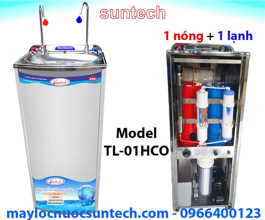 Máy Lọc Nước 2 Vòi Nóng Lạnh Suntech