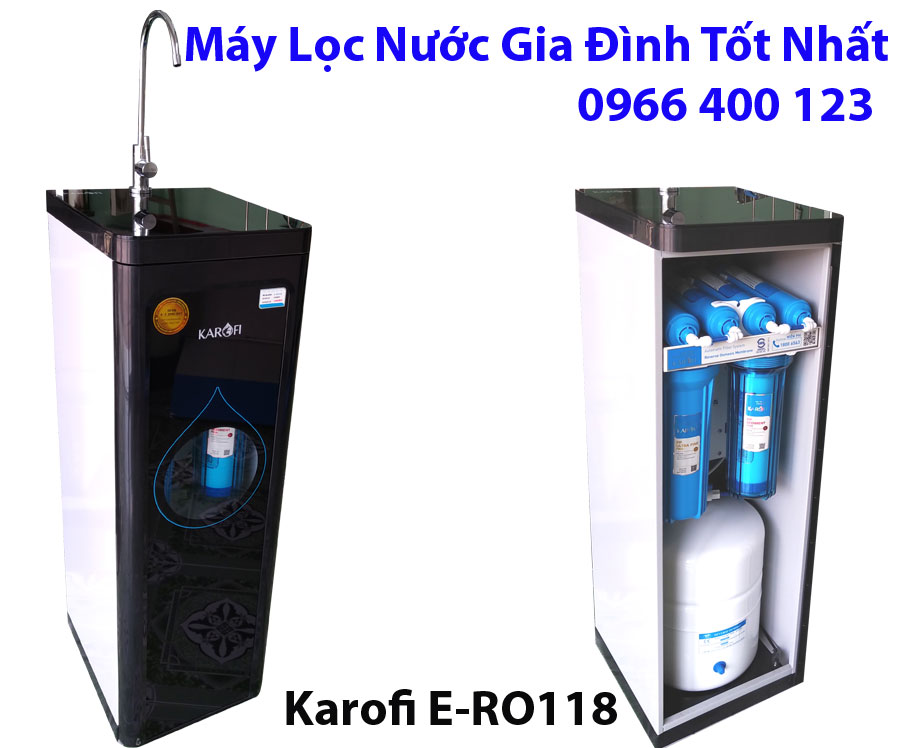 Máy Lọc Nước RO Karofi E-RO118
