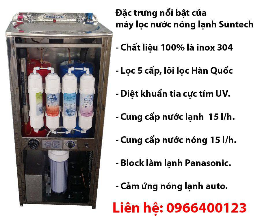 Máy Lọc Nước 2 Vòi Lọc Nano Hàn Quốc